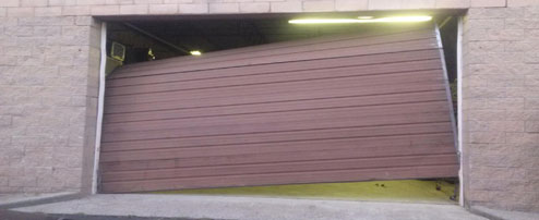 Out of track overhead door My Area
